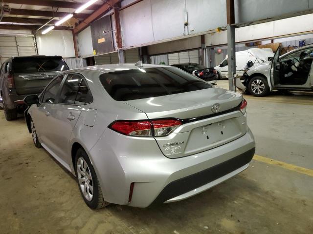 Photo 3 from auction – 2021 TOYOTA COROLLA LE with VIN 5YFEPMAE9MP228934