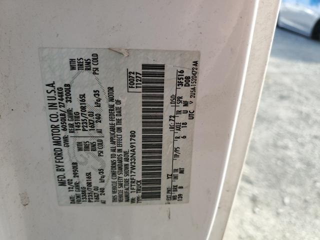 Photo 10 from auction – 2003 FORD F150 with VIN 1FTRF17W33NA91780