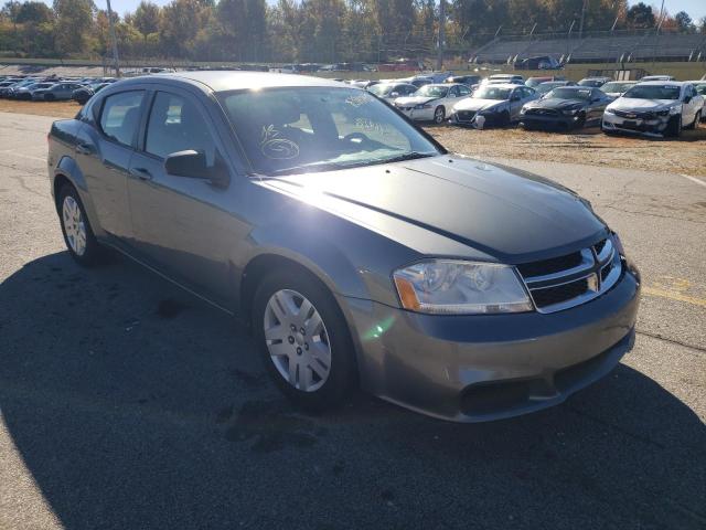 DODGE AVENGER SE 2013 with VIN 1C3CDZABXDN614010 - Photo from auction