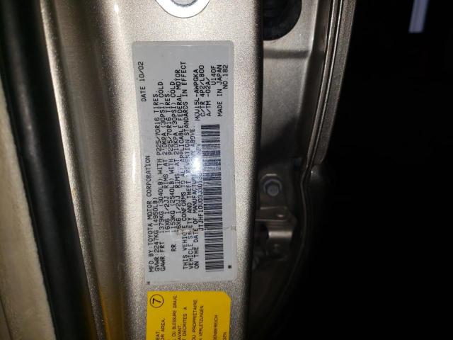 Photo 10 from auction – 2003 LEXUS RX 300 with VIN JTJHF10U030301394