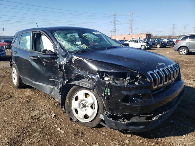 JEEP CHEROKEE S 2015 with VIN 1C4PJLAB3FW711226 - Photo from auction