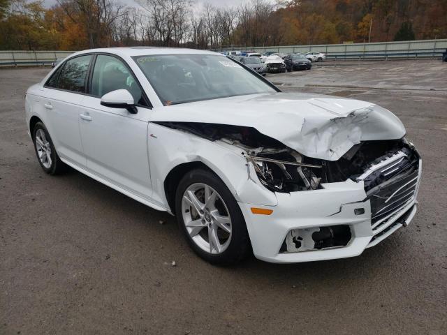 AUDI A4 PREMIUM 2018 with VIN WAUDNAF48JA019360 - Photo from auction