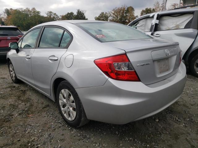 Photo 3 from auction – 2012 HONDA CIVIC LX with VIN 19XFB2F59CE099674
