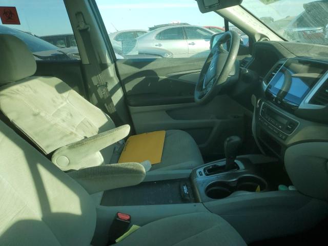 Photo 5 from auction – 2016 HONDA PILOT EX with VIN 5FNYF5H33GB003175