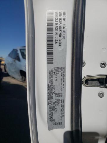 Photo 10 from auction – 2021 JEEP CHEROKEE L with VIN 1C4PJMLB7MD104984