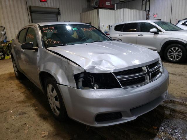 DODGE AVENGER SE 2014 with VIN 1C3CDZABXEN189020 - Photo from auction