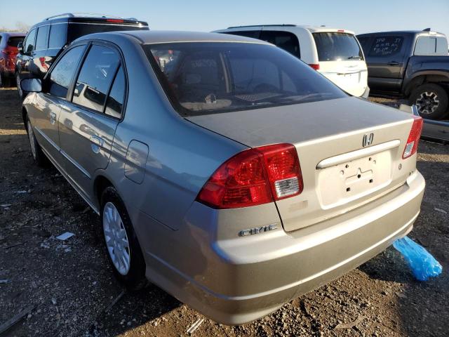 Photo 3 from auction – 2005 HONDA CIVIC LX with VIN 2HGES16635H589440