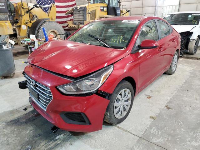 Photo 2 from auction – 2022 HYUNDAI ACCENT SE with VIN 3KPC24A67NE168184