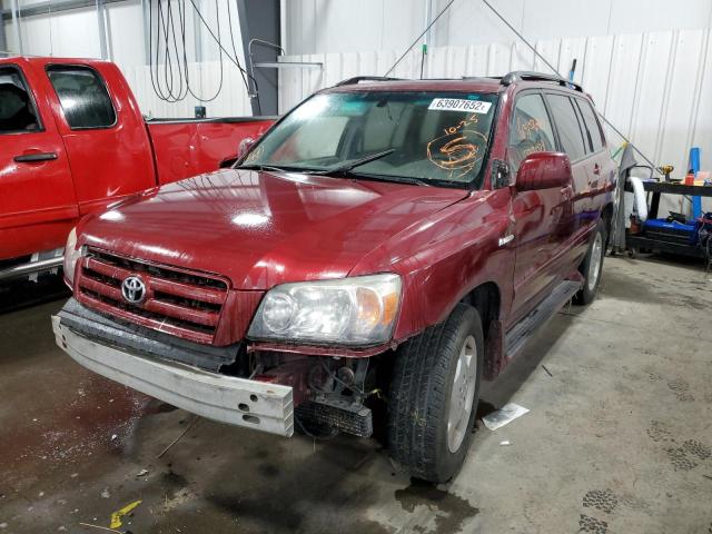 Photo 2 from auction – 2004 TOYOTA HIGHLANDER with VIN JTEEP21A440026347
