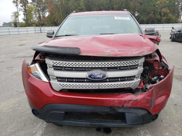Photo 9 from auction – 2014 FORD EXPLORER with VIN 1FM5K7B87EGA53039