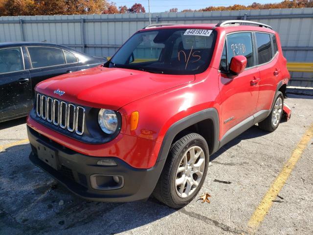 Photo 2 from auction – 2017 JEEP RENEGADE L with VIN ZACCJBBBXHPF40210