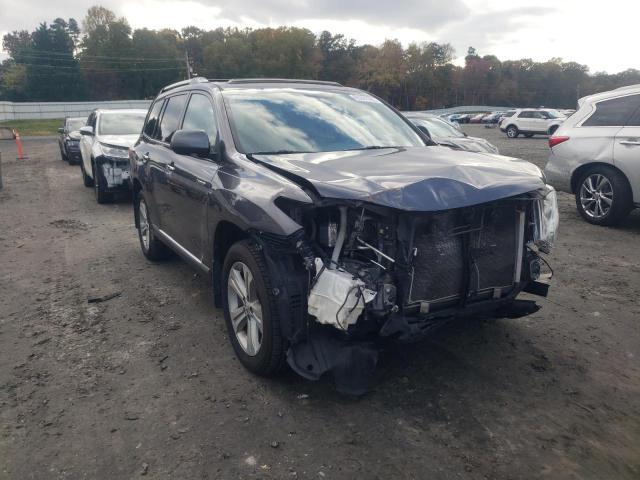 TOYOTA HIGHLANDER 2013 with VIN 5TDDK3EH5DS237095 - Photo from auction