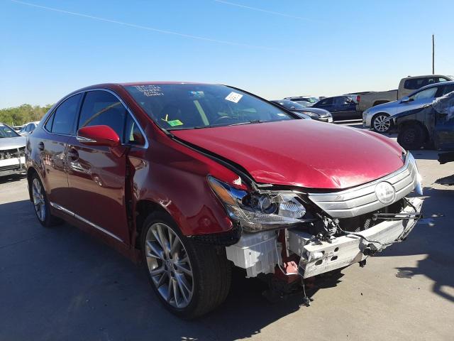 LEXUS HS 250H 2010 with VIN JTHBB1BA0A2012779 - Photo from auction