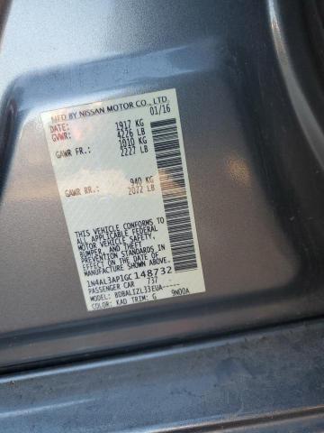 Photo 10 from auction – 2016 NISSAN ALTIMA 2.5 with VIN 1N4AL3AP1GC148732