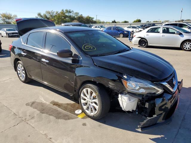 NISSAN SENTRA S 2019 with VIN 3N1AB7AP0KY436717 - Photo from auction