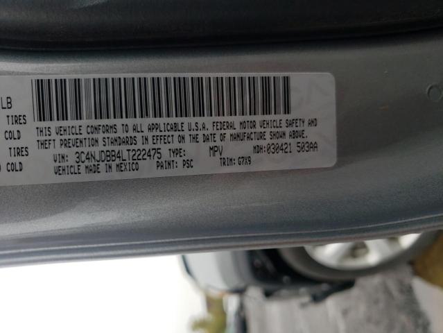Photo 10 from auction – 2020 JEEP COMPASS LA with VIN 3C4NJDBB4LT222475