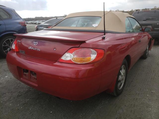 Photo 4 from auction – 2002 TOYOTA CAMRY SOLA with VIN 2T1FE22P82C016067