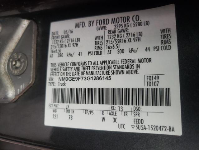 Photo 10 from auction – 2016 FORD TRANSIT CO with VIN NM0GE9F73G1286145