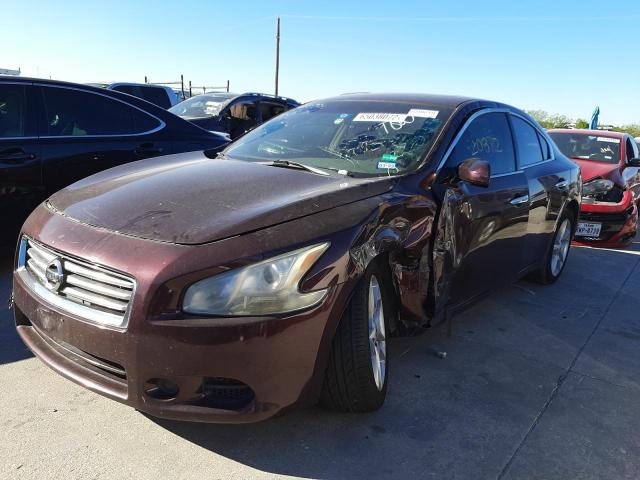 Photo 2 from auction – 2014 NISSAN MAXIMA S with VIN 1N4AA5AP2EC490060