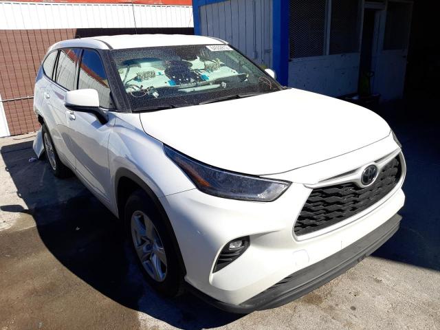 TOYOTA HIGHLANDER 2021 with VIN 5TDZZRAH6MS058641 - Photo from auction
