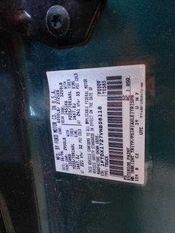 Photo 10 from auction – 1997 FORD F150 with VIN 1FTDX1727VNB08118