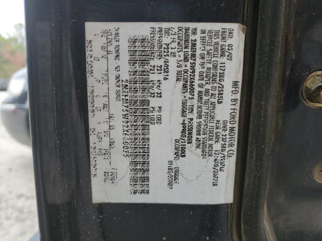 Photo 10 from auction – 2002 MERCURY GRAND MARQ with VIN 2MEFM75W92X660075