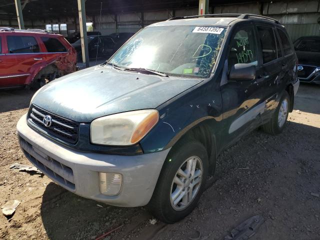 Photo 2 from auction – 2001 TOYOTA RAV4 with VIN JTEHH20V010105413