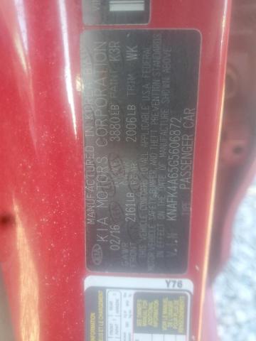Photo 10 from auction – 2016 KIA FORTE LX with VIN KNAFK4A65G5606872
