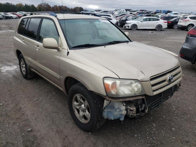 TOYOTA HIGHLANDER 2004 with VIN JTEGD21A740100541 - Photo from auction
