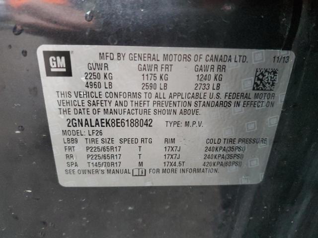 Photo 10 from auction – 2014 CHEVROLET EQUINOX LS with VIN 2GNALAEK8E6188042