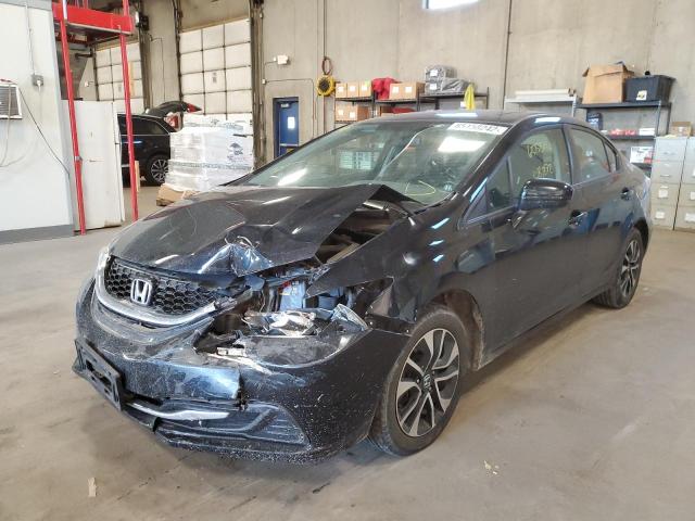 Photo 2 from auction – 2015 HONDA CIVIC EX with VIN 19XFB2F87FE070219