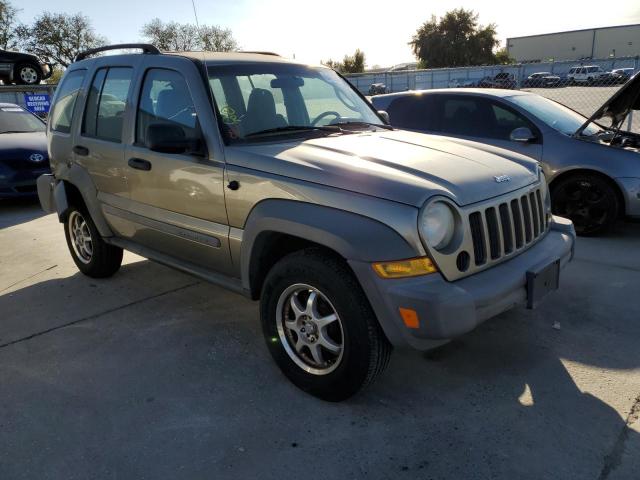 JEEP LIBERTY SP 2007 with VIN 1J4GL48K57W651483 - Photo from auction
