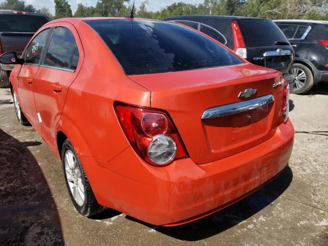 Photo 3 from auction – 2012 CHEVROLET SONIC LT with VIN 1G1JC5SH9C4162579