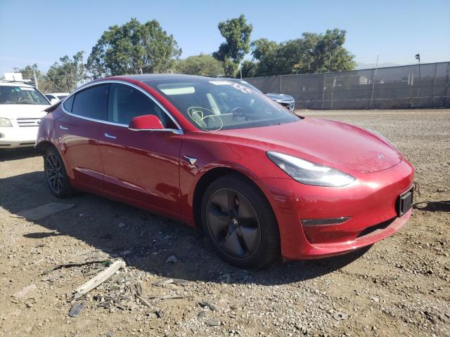 TESLA MODEL 3 2019 with VIN 5YJ3E1EAXKF190741 - Photo from auction