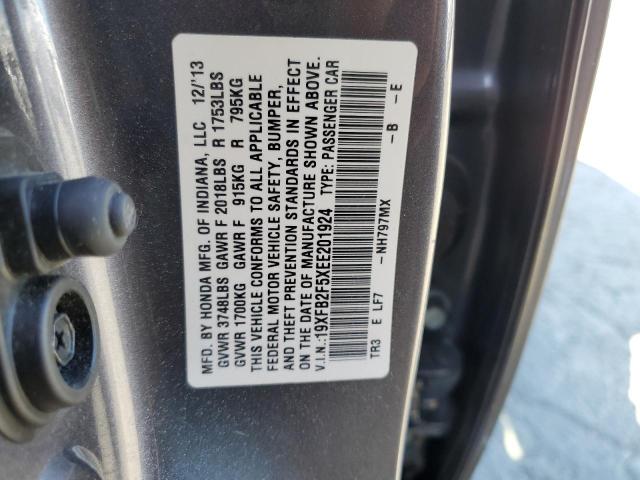Zdjęcie 10 z aukcji – 2014 HONDA CIVIC LX z VIN 19XFB2F5XEE201924