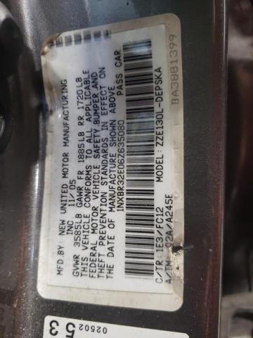 Photo 10 from auction – 2006 TOYOTA COROLLA CE with VIN 1NXBR32E06Z635080