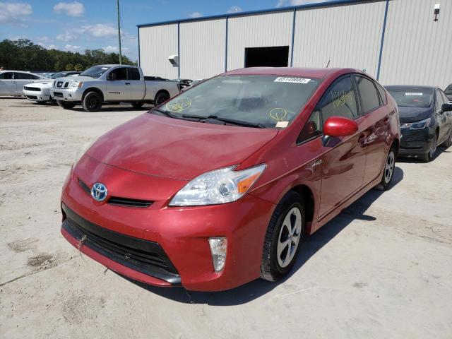 Photo 2 from auction – 2013 TOYOTA PRIUS with VIN JTDKN3DU7D1685963