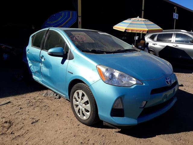 TOYOTA PRIUS C 2012 with VIN JTDKDTB33C1003012 - Photo from auction
