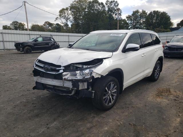 Photo 2 from auction – 2018 TOYOTA HIGHLANDER with VIN 5TDJZRFH8JS557510