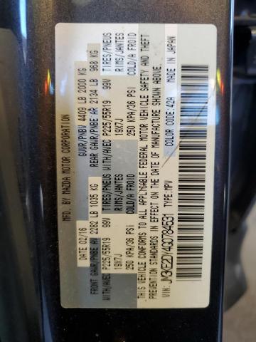 Photo 10 from auction – 2016 MAZDA CX-5 GT with VIN JM3KE2DY4G0784531