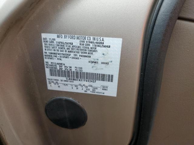 Photo 10 from auction – 2001 LINCOLN LS with VIN 1LNHM87A51Y652437