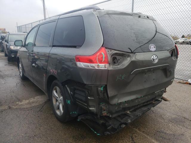 Photo 3 from auction – 2011 TOYOTA SIENNA LE with VIN 5TDKK3DCXBS131980