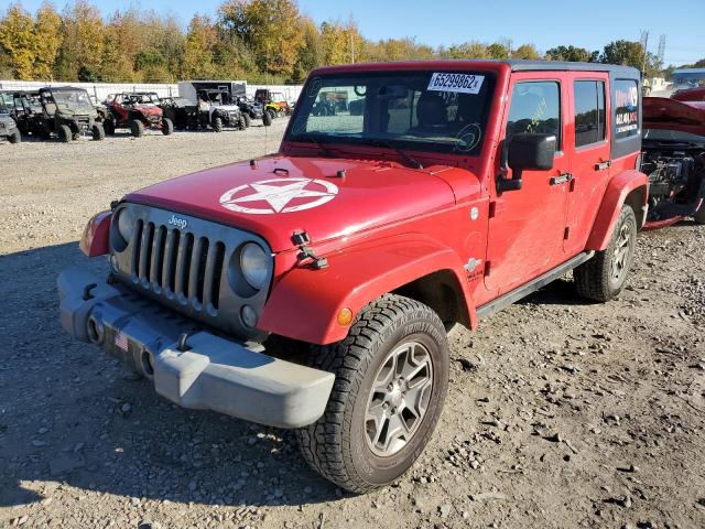 Photo 2 from auction – 2014 JEEP WRANGLER U with VIN 1C4BJWDG0EL196060