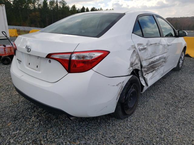 Photo 4 from auction – 2016 TOYOTA COROLLA L with VIN 2T1BURHE6GC716547