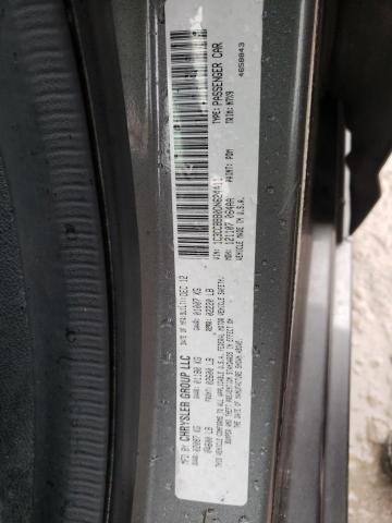 Photo 10 from auction – 2013 CHRYSLER 200 TOURIN with VIN 1C3CCBBB0DN624411