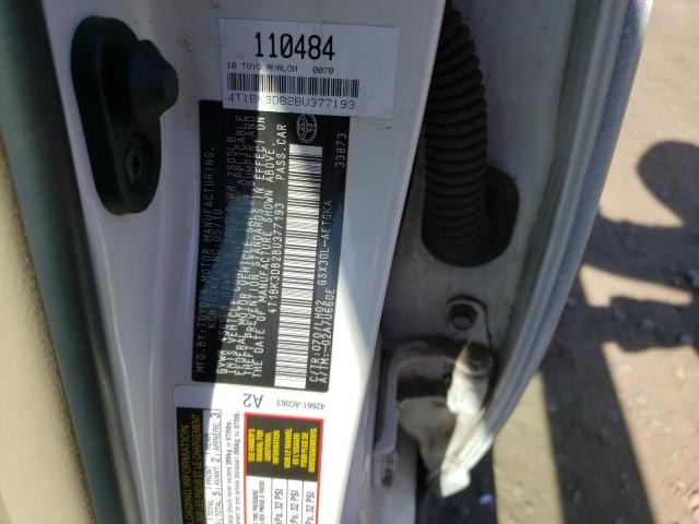 Photo 10 from auction – 2011 TOYOTA AVALON BAS with VIN 4T1BK3DB2BU377193