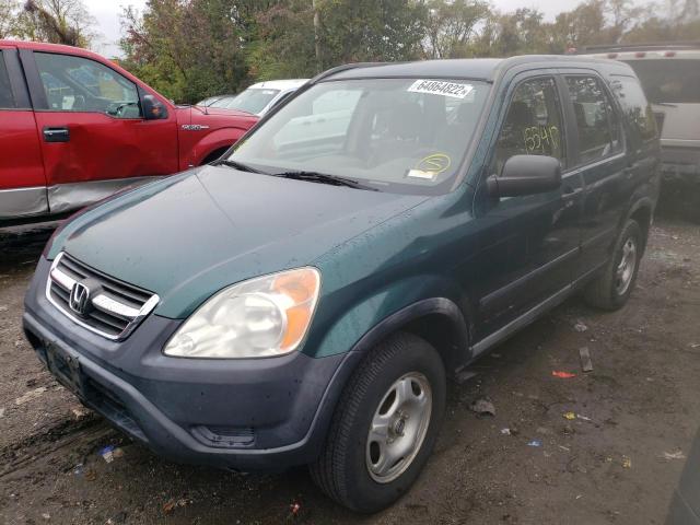 Photo 2 from auction – 2002 HONDA CR-V LX with VIN JHLRD77522C039604