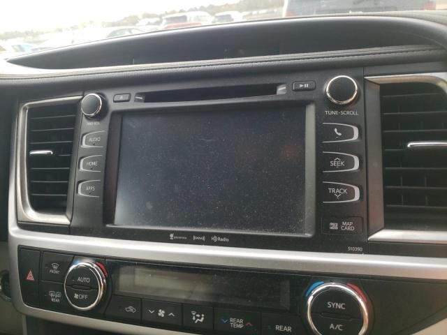 Photo 9 from auction – 2019 TOYOTA HIGHLANDER with VIN 5TDJZRFH6KS718003