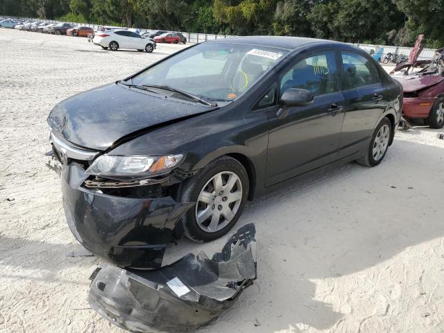 Photo 2 from auction – 2010 HONDA CIVIC LX with VIN 19XFA1F54AE035357