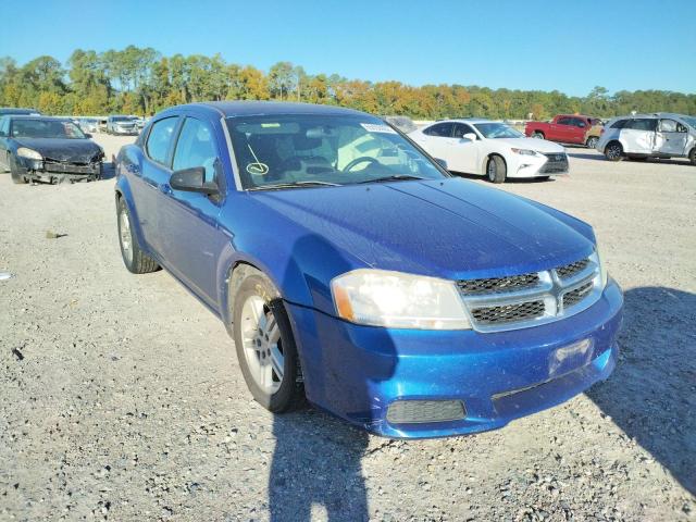 DODGE AVENGER SE 2013 with VIN 1C3CDZAB9DN710873 - Photo from auction